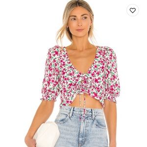 For love and lemons petal blouse size small s summer
